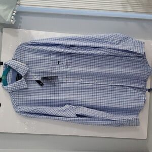 Van Heusen men's regular fit wrinkle free long sleeve dress shirt size Large